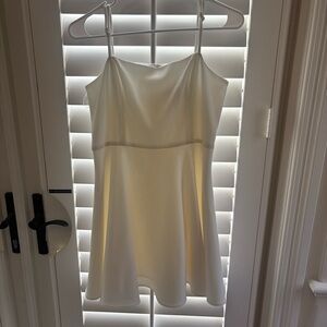 French Connection Ivory Spaghetti Strap Top